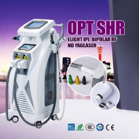 OPT SHR & IPL & RF &ND YAG LASER
