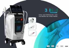 DIODE LASER & IPL SHR & ND YAG LASER 3 IN 1
